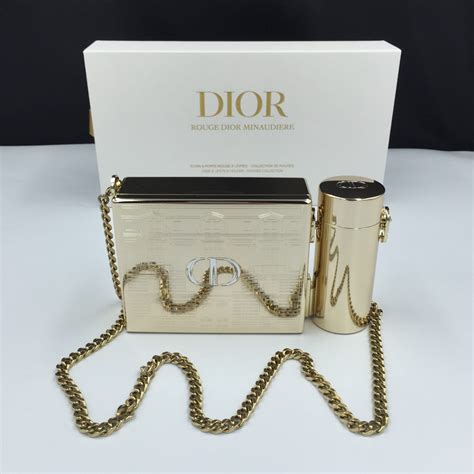 dior miniaudiere clutch gift set|Dior minaudiere lipstick holder.